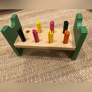 Ikea Uppsta | Colorful Wooden Hammering Toy